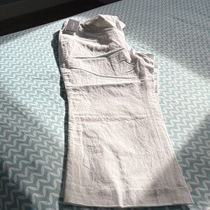 Lafayette 148 New York White Linen Pants